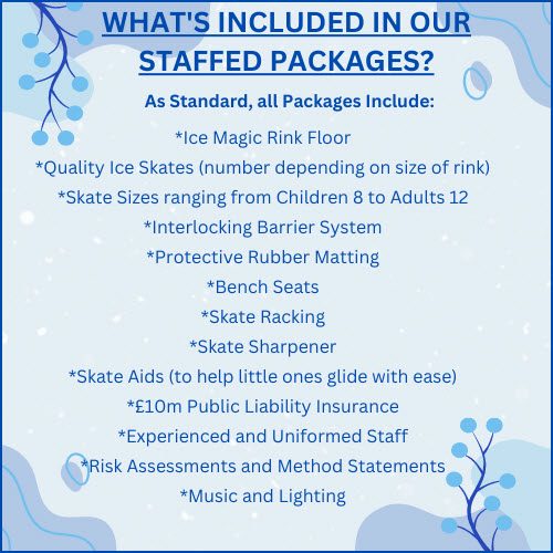 what's included in our staffed packages